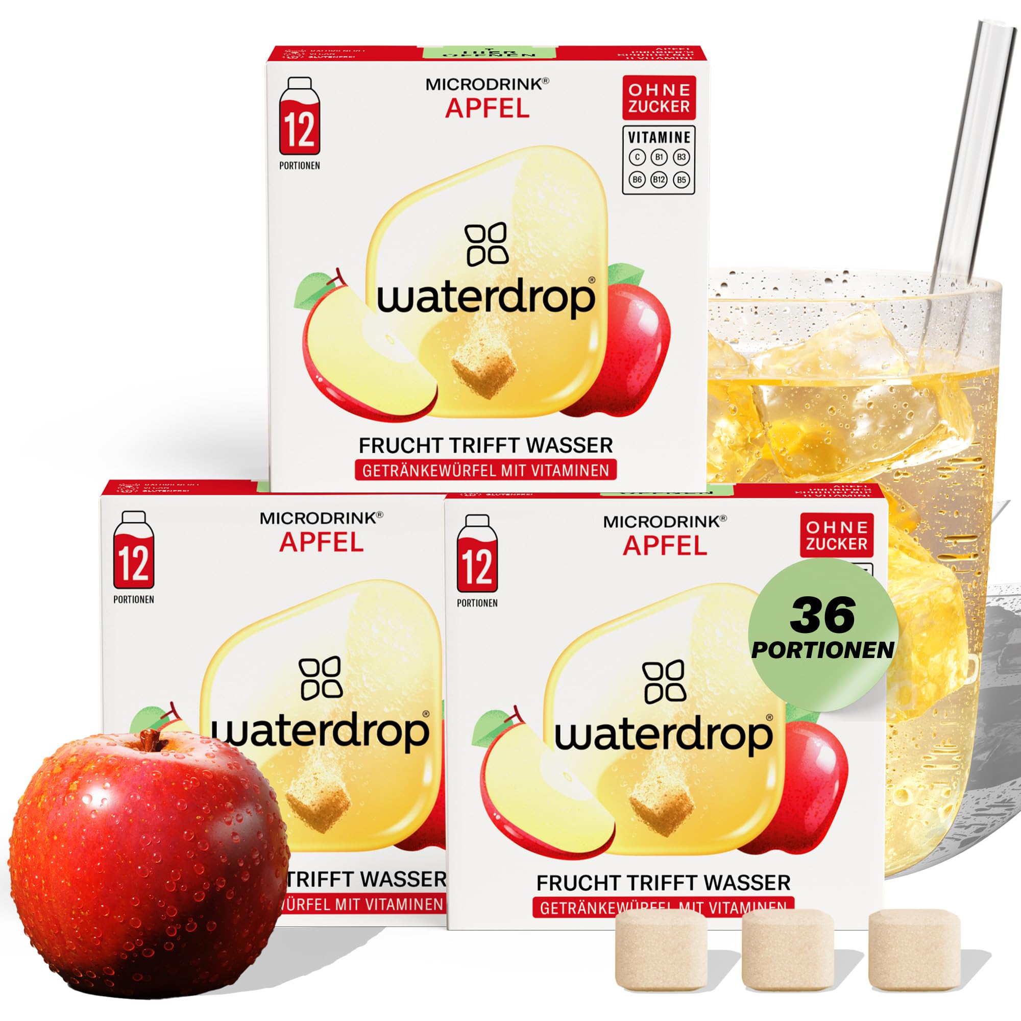 waterdrop Microdrink Apfel