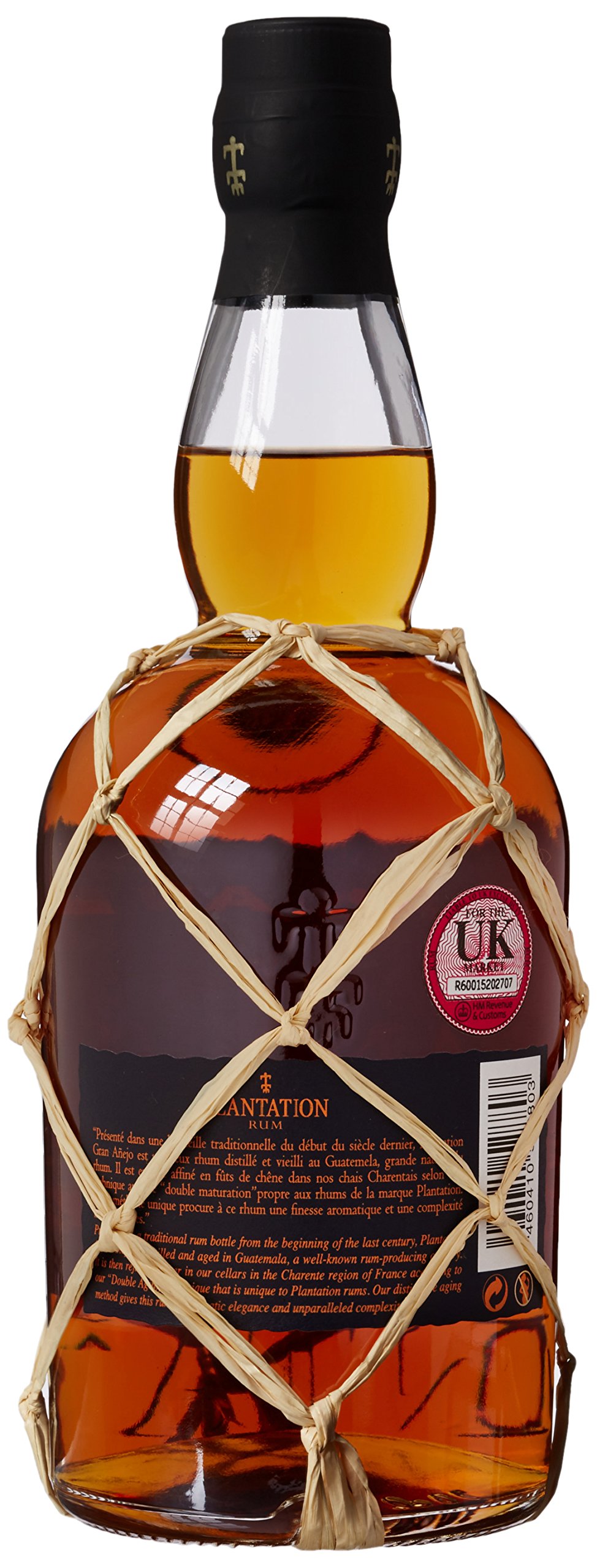 Planteray Gran Anejo, 700ml, Ideale per Mai Tai, Rum Scuro Artigianale, Invecchiato 3 Anni, Miscela da Guatemala e Belize, Idea Regalo, 42% Vol. (Confezione da 4)
