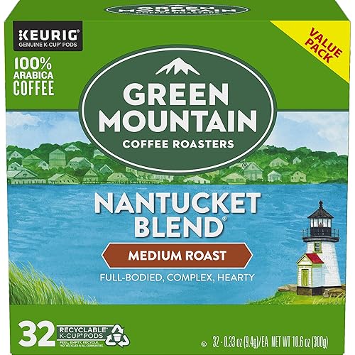 Miniatura 2 de Green Mountain Coffee Nantucket Blend Keurig Cápsulas K-Cup café tostado medio 32 unidades