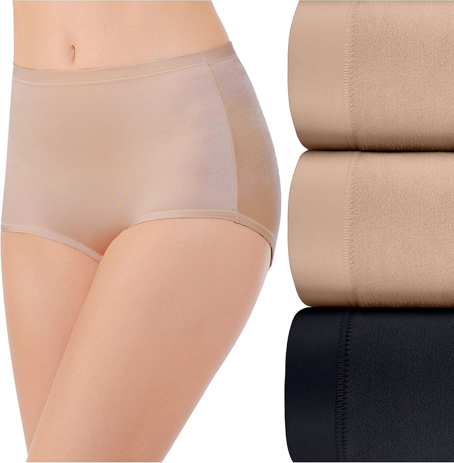 Vanity Fair womens Body Caress Flexible Fit Panties - Image 2