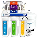 Express Water ROALK5D 10-Stage Alkaline Under Sink Reverse Osmosis Water Filter System, NSF...