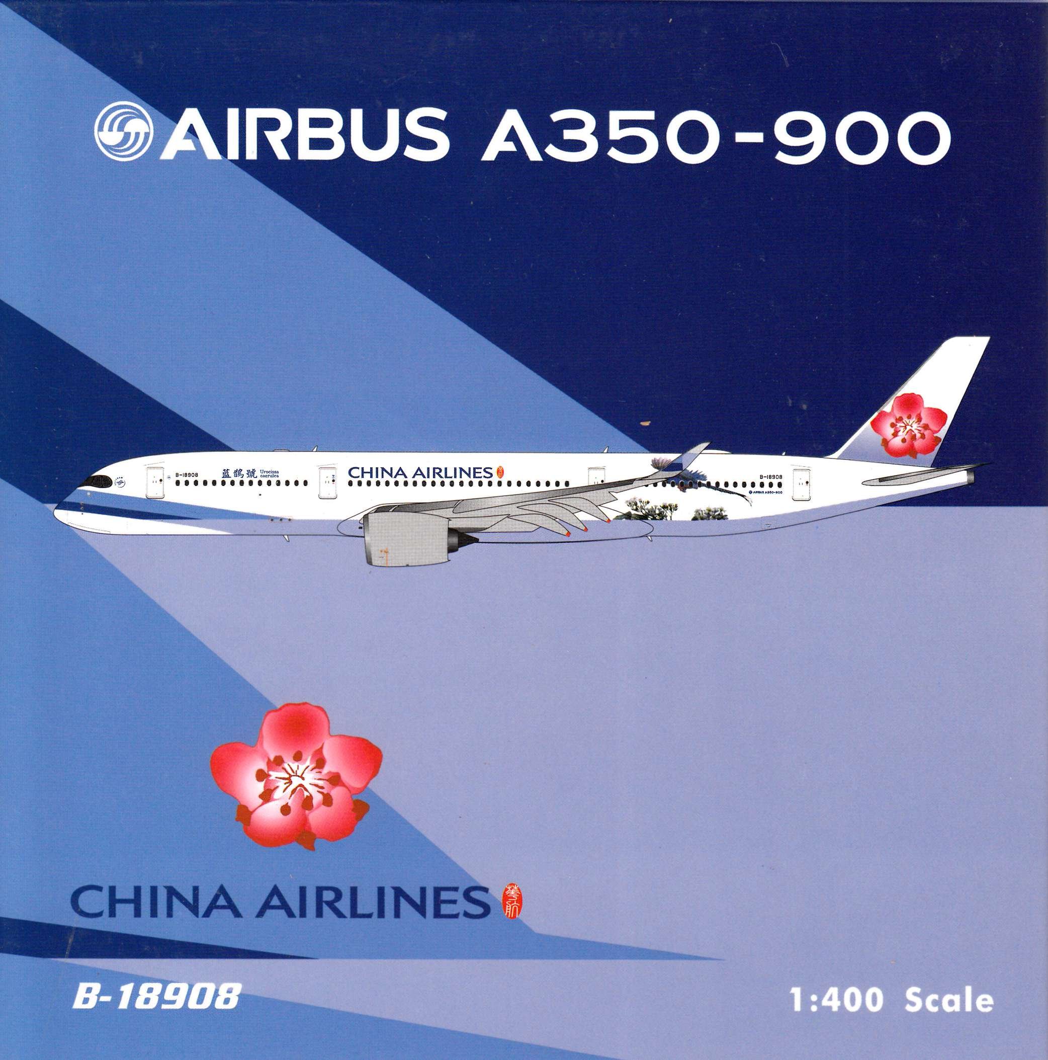 1/400 CHINA AIRLINES A350-900/B-18908 M10910084 - 航空機