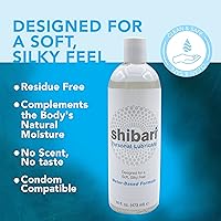 Vista 3 de Shibari Lubricante íntimo a base de agua, botella de 4 onzas