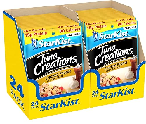 Miniatura 186 de StarKist Tuna Creations Ginger Sesame - Sabor de jengibre y sésamo para atún