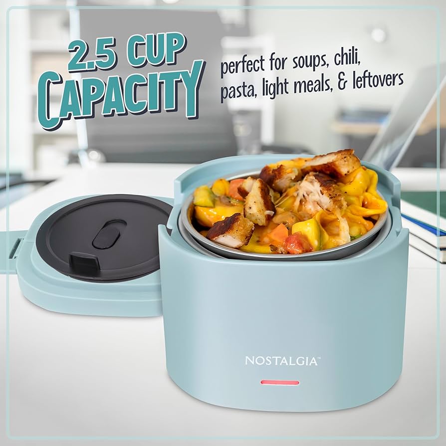 Electric Lunch SPOOL High Bone Muscle他CD Amazon.com: Nostalgia Portable 20-Ounce Electric Heated