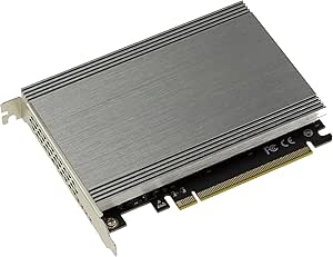 PCIe Controller-Karte Für NVMe SSDs - Doppel M.2 Slots Mit Hardware-RAID