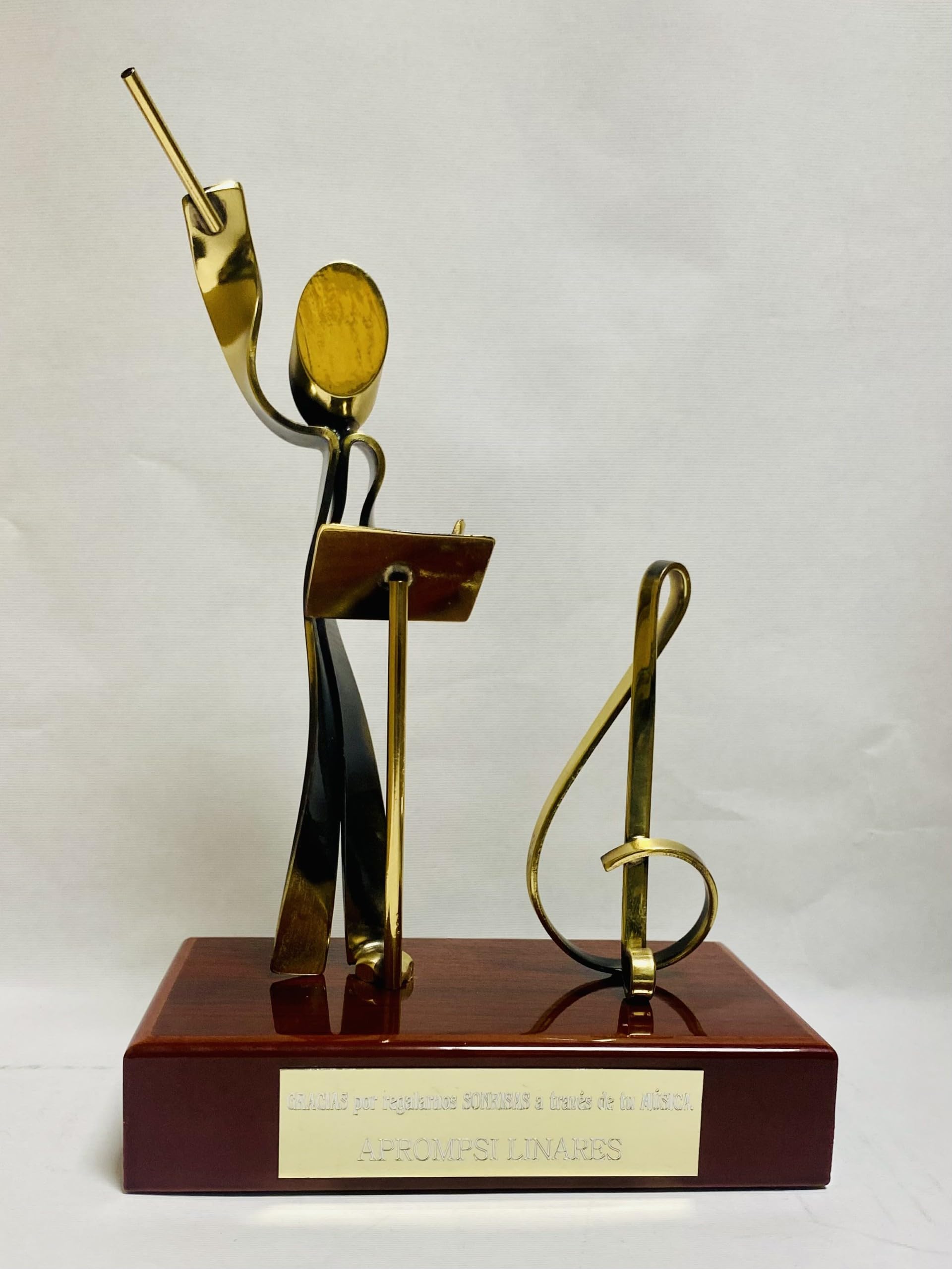 Regalos para Director de Orquesta GRABADOS premio Coral Banda Música PERSONALIZADO Figuras