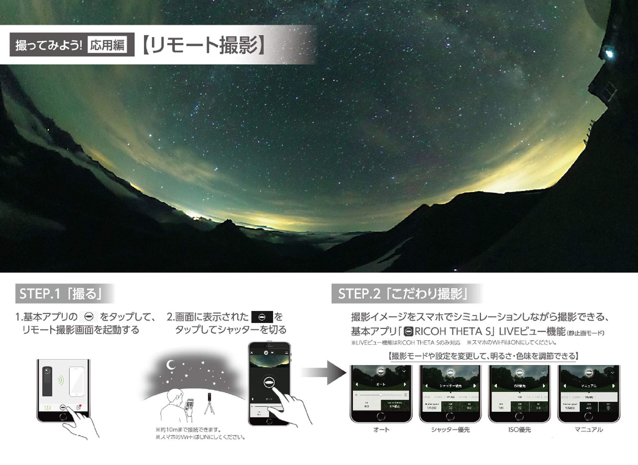 RICOH THETA S ブラック 360度全天球カメラ 360° Full HD 30fps フルハイビジョン動画 25分間連続撮影可能 精度の高い自然なスティッチング HDR Amazon | RICOH THETA S ブラック 360度全天球カメラ 360° Full