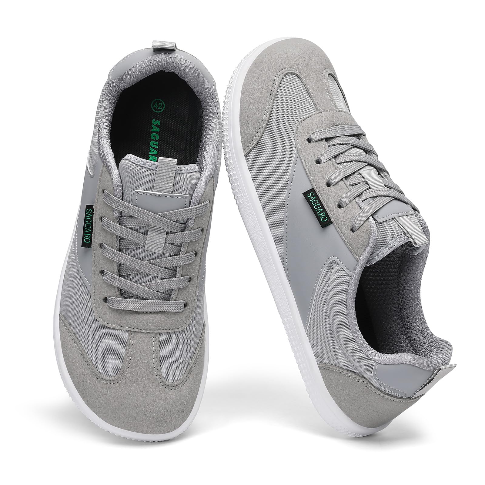 Saguaro Chaussures Pieds Nus zéro Drop pour Adultes, Confortables pour la Marche et l’Usage Quotidien, GR.36-46