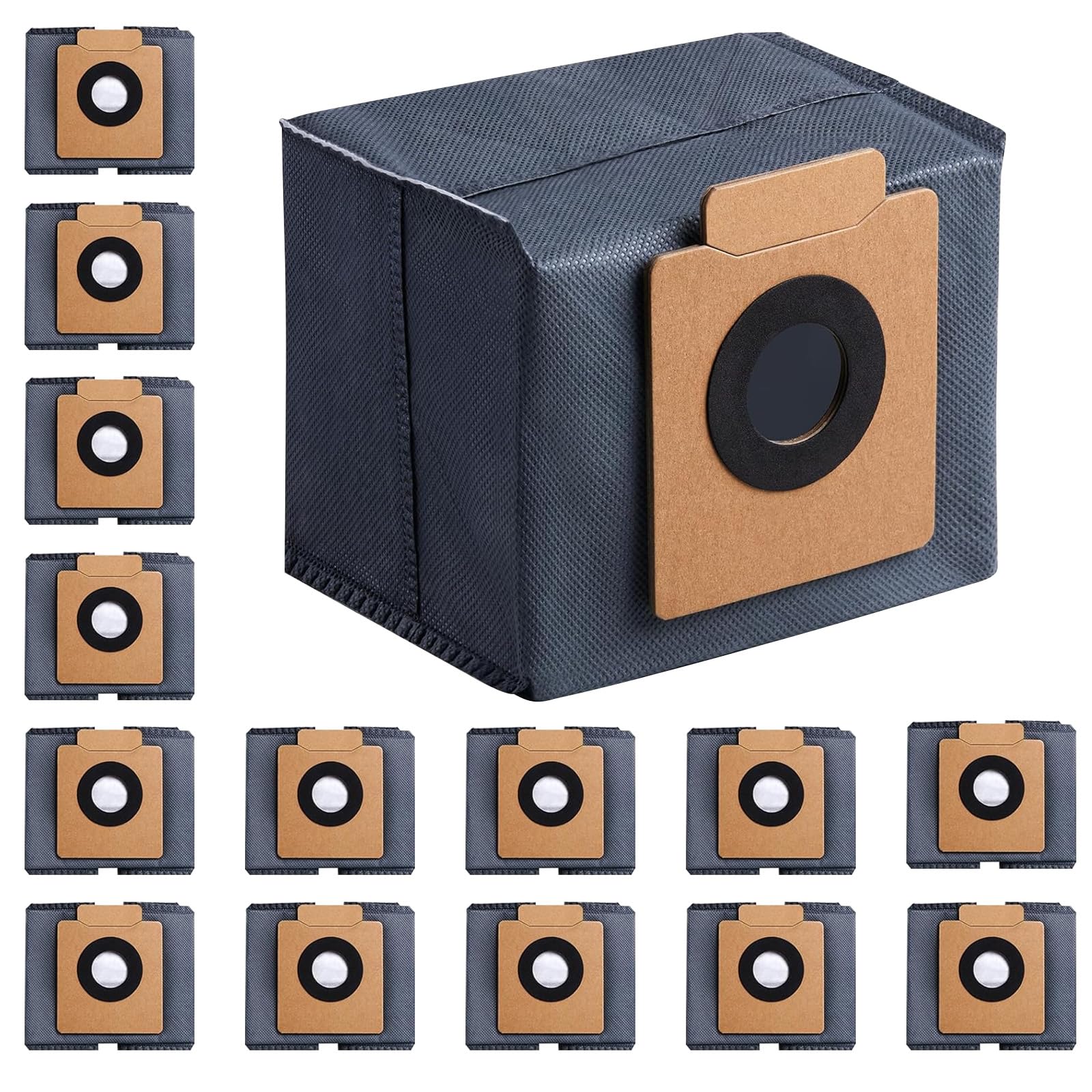 15 bolsas de polvo para aspiradora eufy X10 Pro Omni Robot y bolsas de polvo X8 Pro, gran capacidad, con estación de vaciado automático
