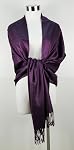 Premium Pashmina Shawl Wrap Scarf - Purple