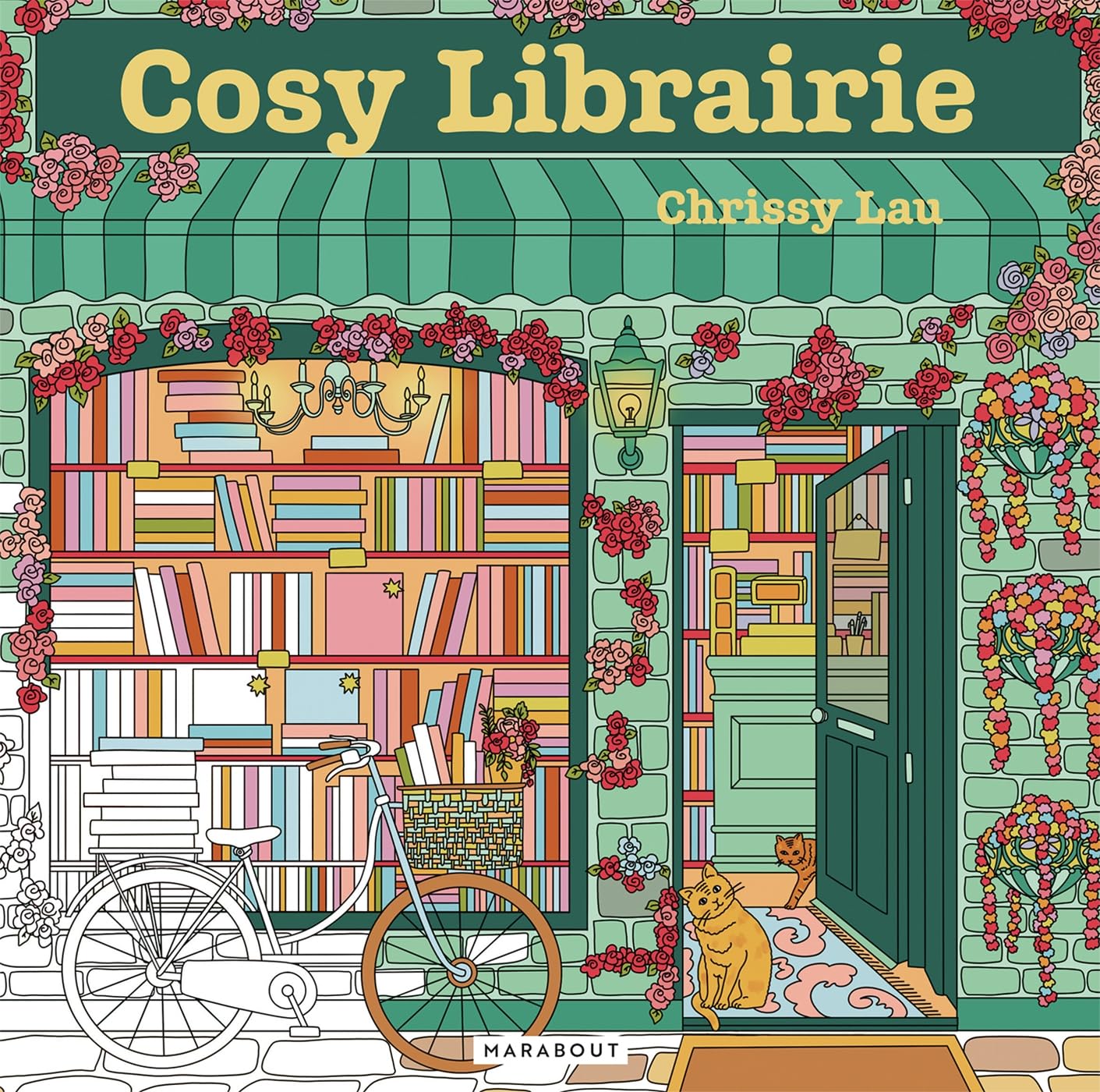 Cosy Librairie: Un monde de livres à colorier: 39689