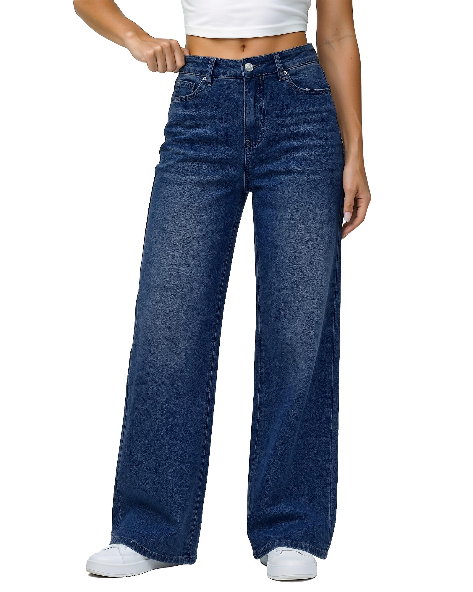 GRAPENT Wide Leg Jeans for Women