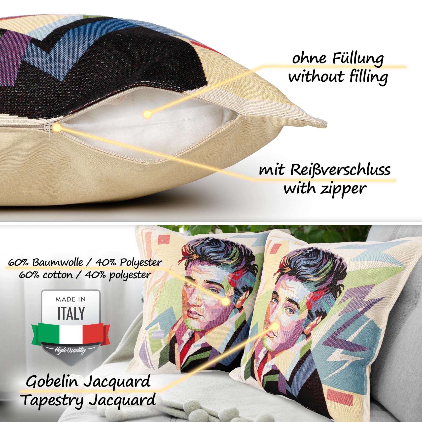 ▪️50’s【ELVIS PRESLEY】CUSHION ▪️50's【ELVIS PRESLEY】CUSHION