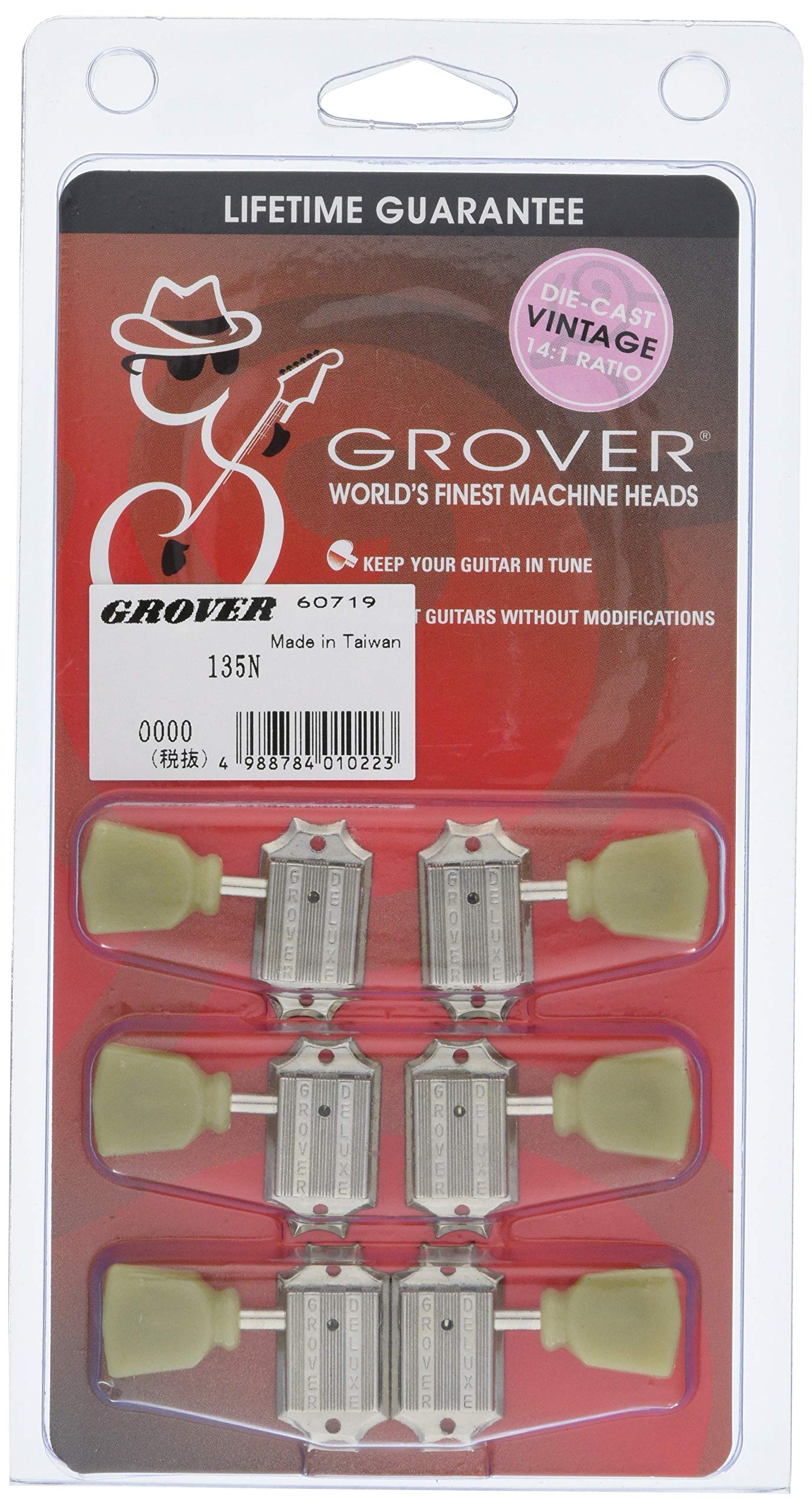 Amazon.co.jp: 【国内正規輸入品】 GROVER グローバー ギター・ペグ 