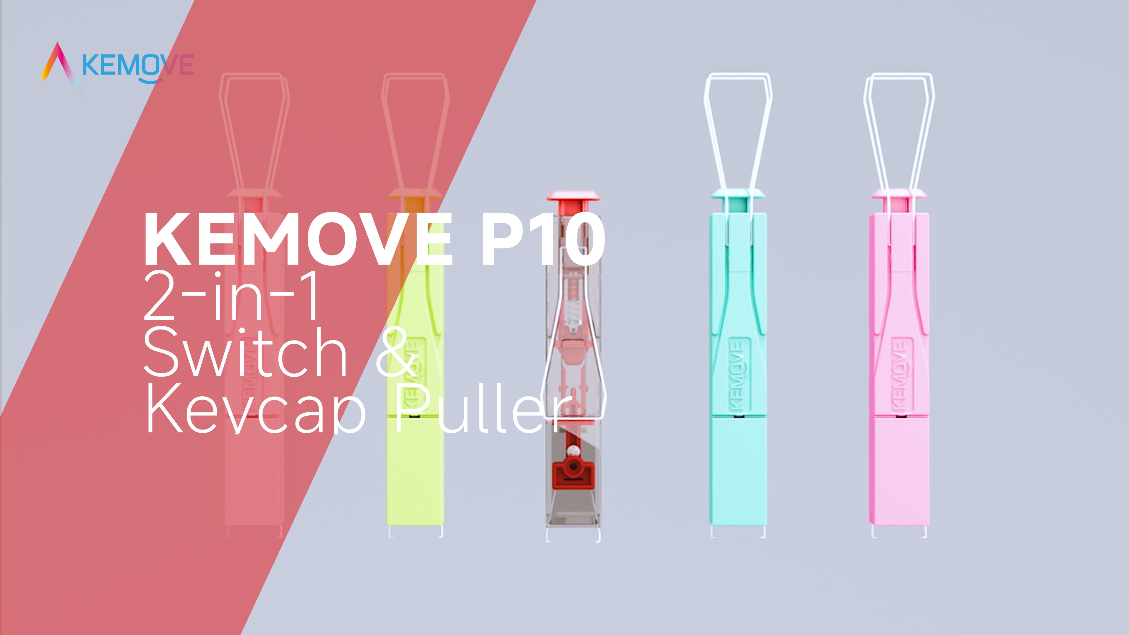 Amazon.com: KEMOVE P10 2-in-1 Switch Puller Keycap Puller for