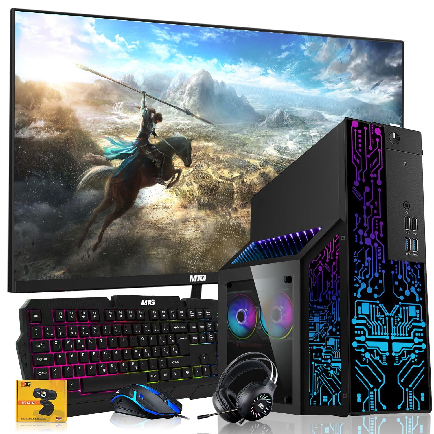 Amazon.com: TechMagnet Nova Gaming Desktop PC Bundle with Core i7