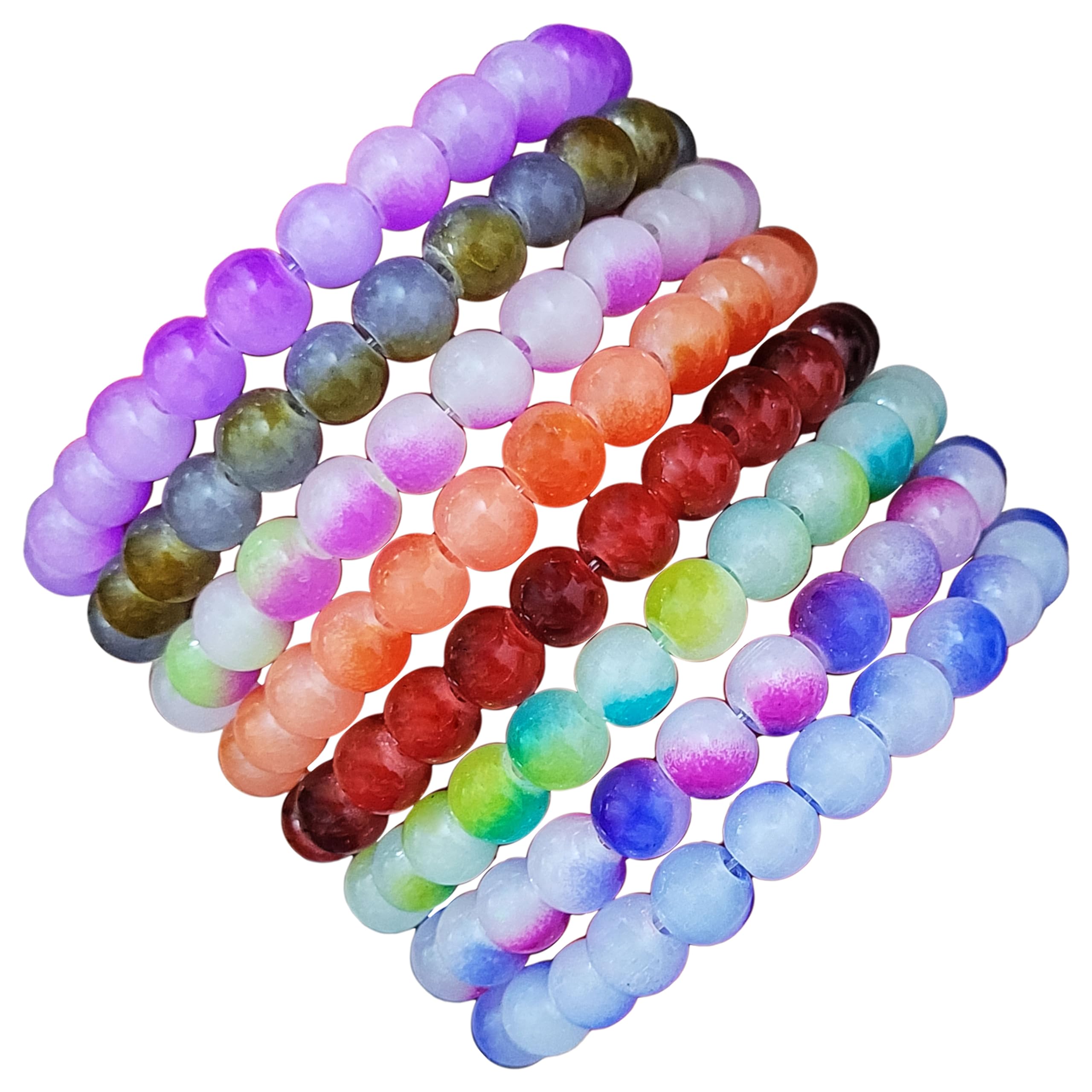 See full amazon price history chart for INDIKONB Dual Shade Glass Beads Bracelets Combo Set - Multicolour 8mm Beads - Handcrafted Boho Chic Jewelry for Women (8 Multicolour) INDIKONB Dual Shade Glass Beads Bracelets Combo Set - Multicolour 8mm Beads - Handcrafted Boho Chic Jewelry for Women (8 Multicolour) (B0D45PSX1C) Amazon Price History, Amazon Price Tracker