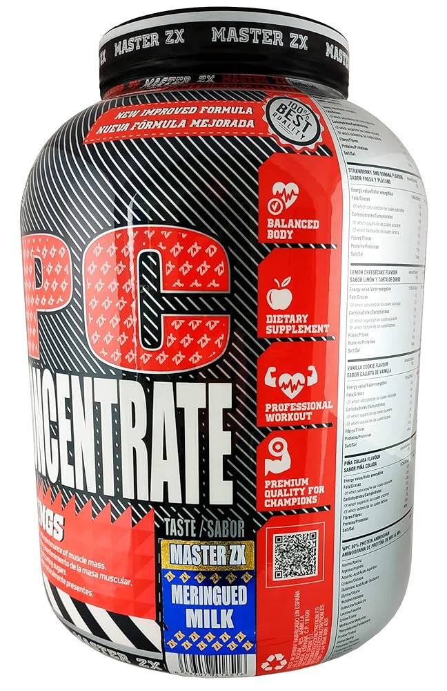 Master ZX | WPC - 100% WHEY Protein, Pure Protein Powder - 5