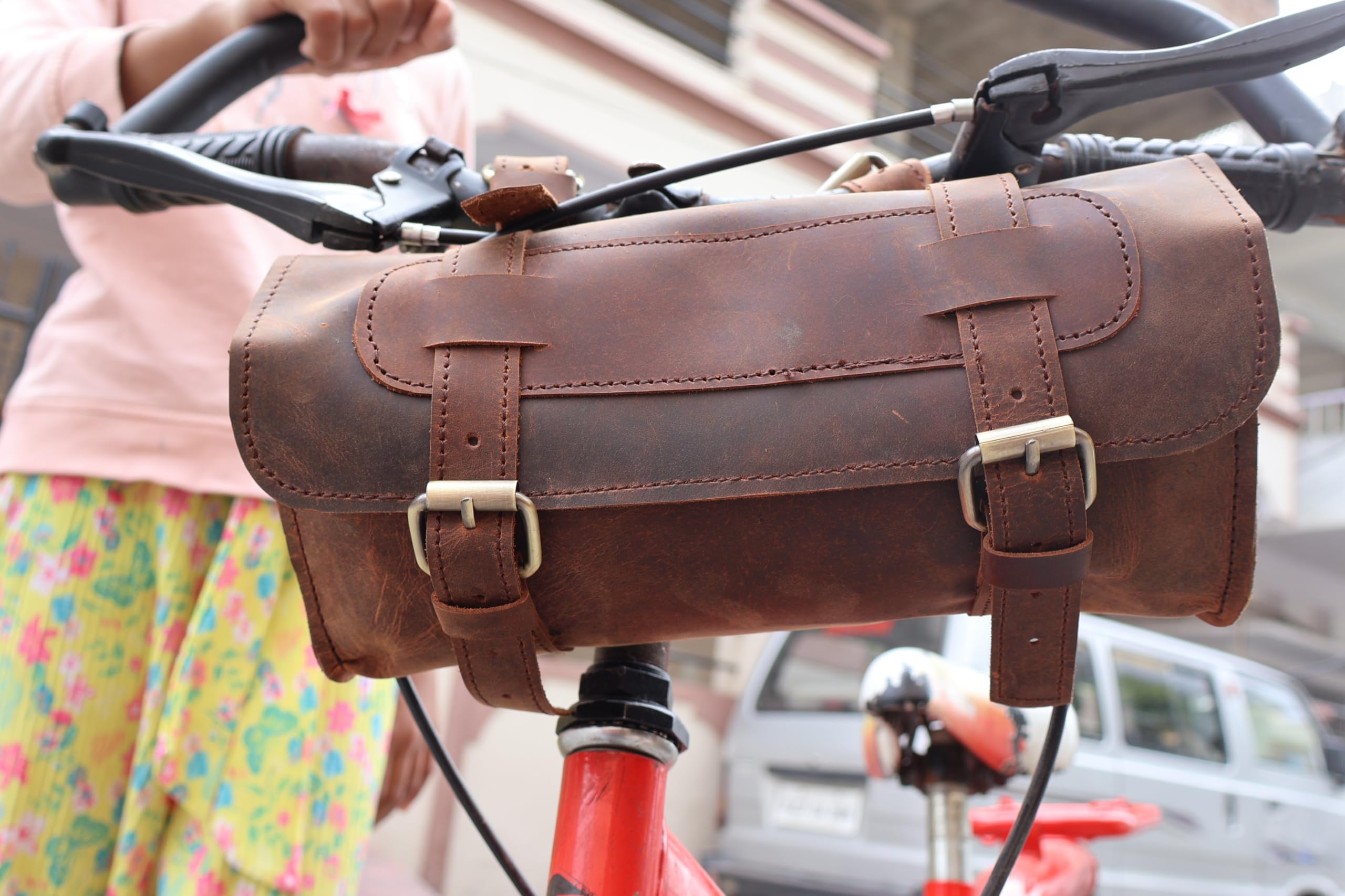 Motorfiets Zak Outdoor Lederen Tas Waterdichte Kan