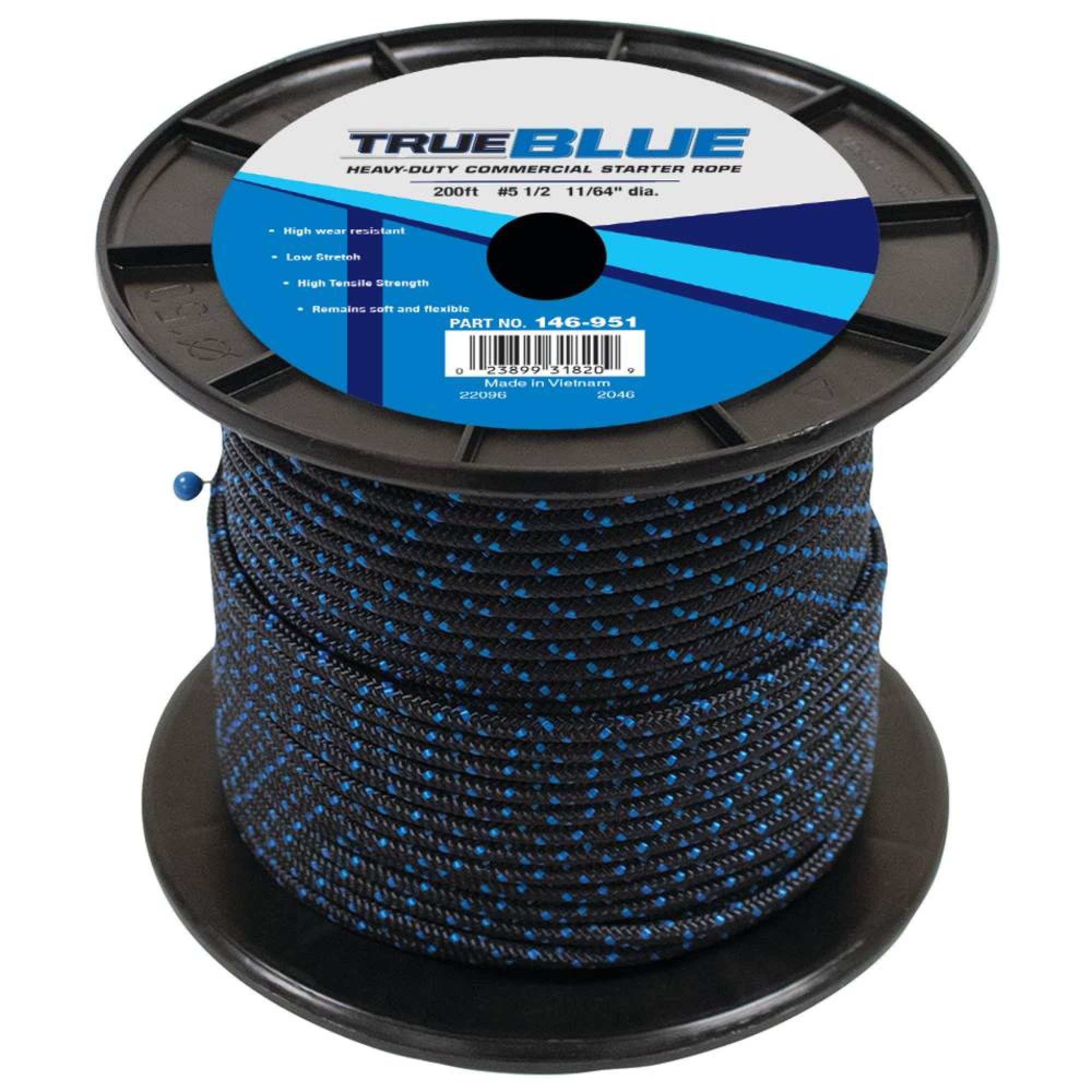 Stens 146–951 True Blue Starter Corde, 200-feet