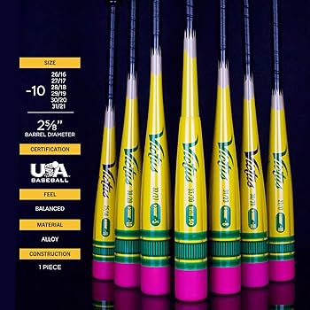 Amazon | Victus Vibe Pencil野球バット 2 5/8インチバレル -10