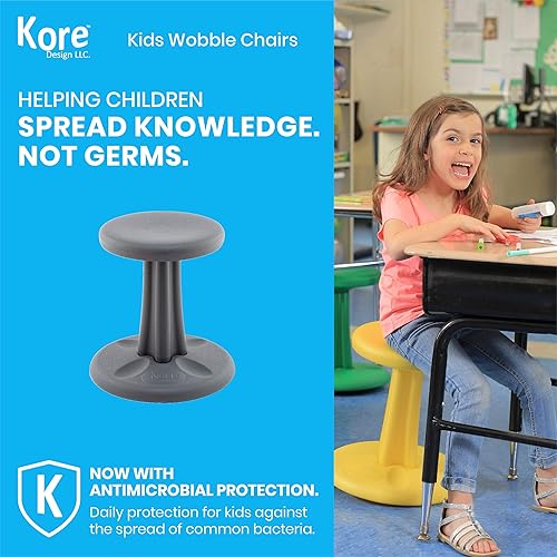 Miniatura 3 de Silla bamboleante para niños y adolescentes, para una experiencia activa donde los niños ya no tendrán que sentarse fijamente, "el mejor asiento del