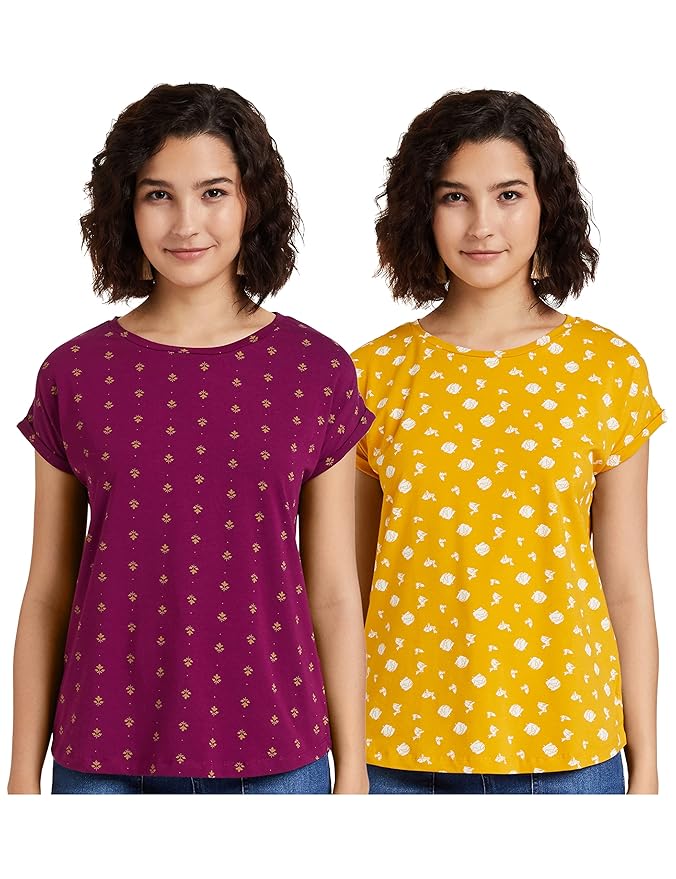 Myx Women's Cotton Loose Top (Available in Plus Sizes)