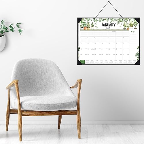 Miniatura 8 de Calendario de escritorio 2026  Calendario de escritorio grande 2026 de 22 x 17 pulgadas, enero de 2026 a diciembre de 2026, calendario grande, 12