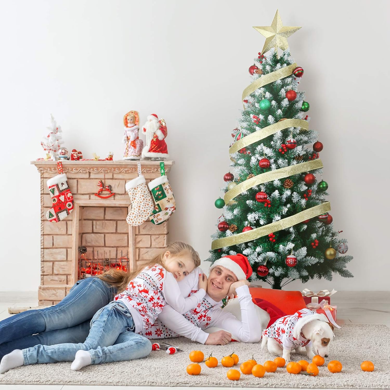 60% Off Discount Kazeila 6ft Artificial Christmas Tree with Pine Cones and Red Berries,Premium Christmas Decorations,Easy Assembly,Foldable Meal Stand One-Day Sale: Up to 80% Off Kazeila 6ft Artificial Christmas Tree with Pine Cones and Red Berries,Premium Christmas Decorations,Easy Assembly,Foldable Meal Stand