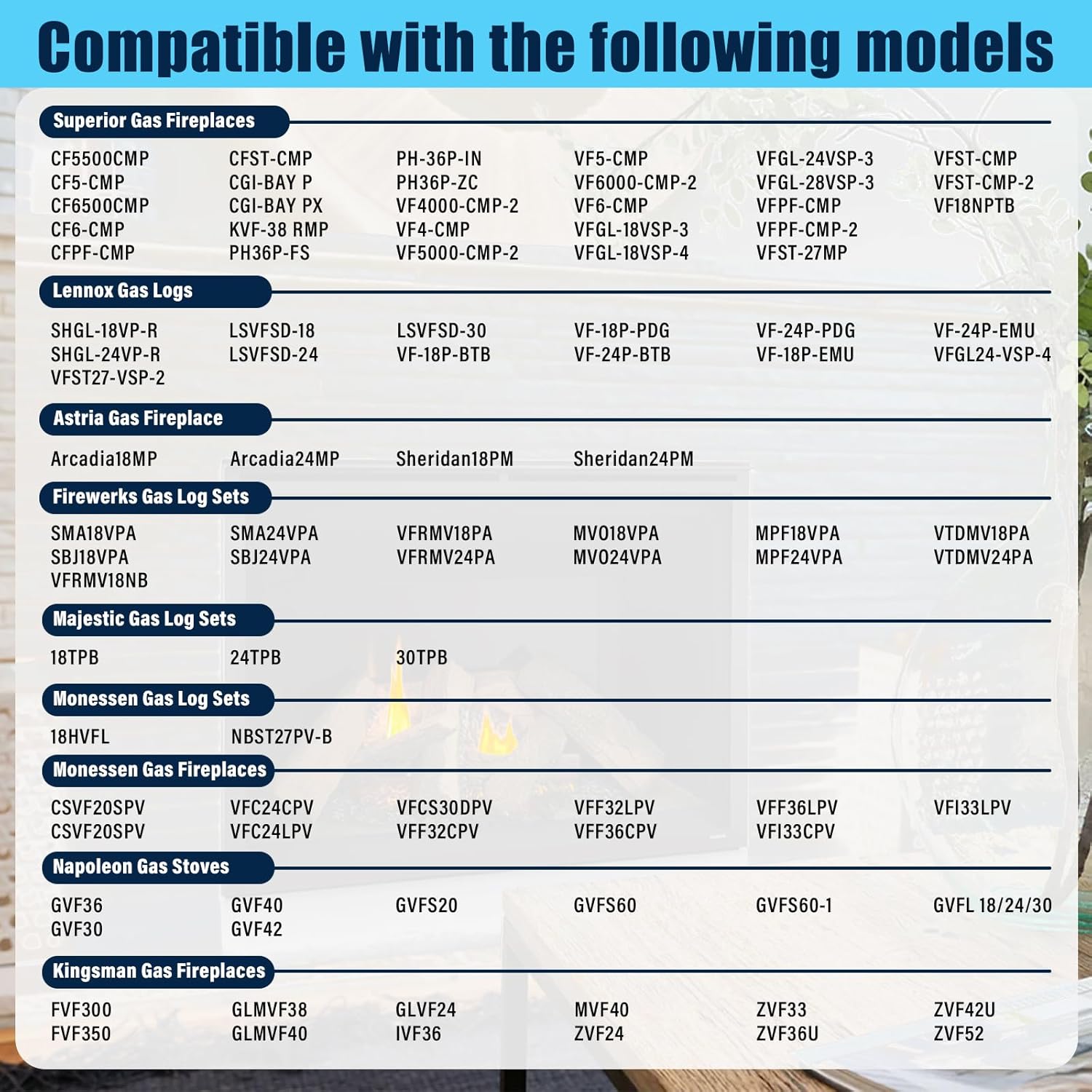 Replacement for SIT 0820636 14D0468 Propane (LP) Millivolt Gas Valve for Vent-Free Gas Fireplaces, Vent-Free Gas Logs, and Vent-Free Stoves and Other Vent-Free Decorative Applications