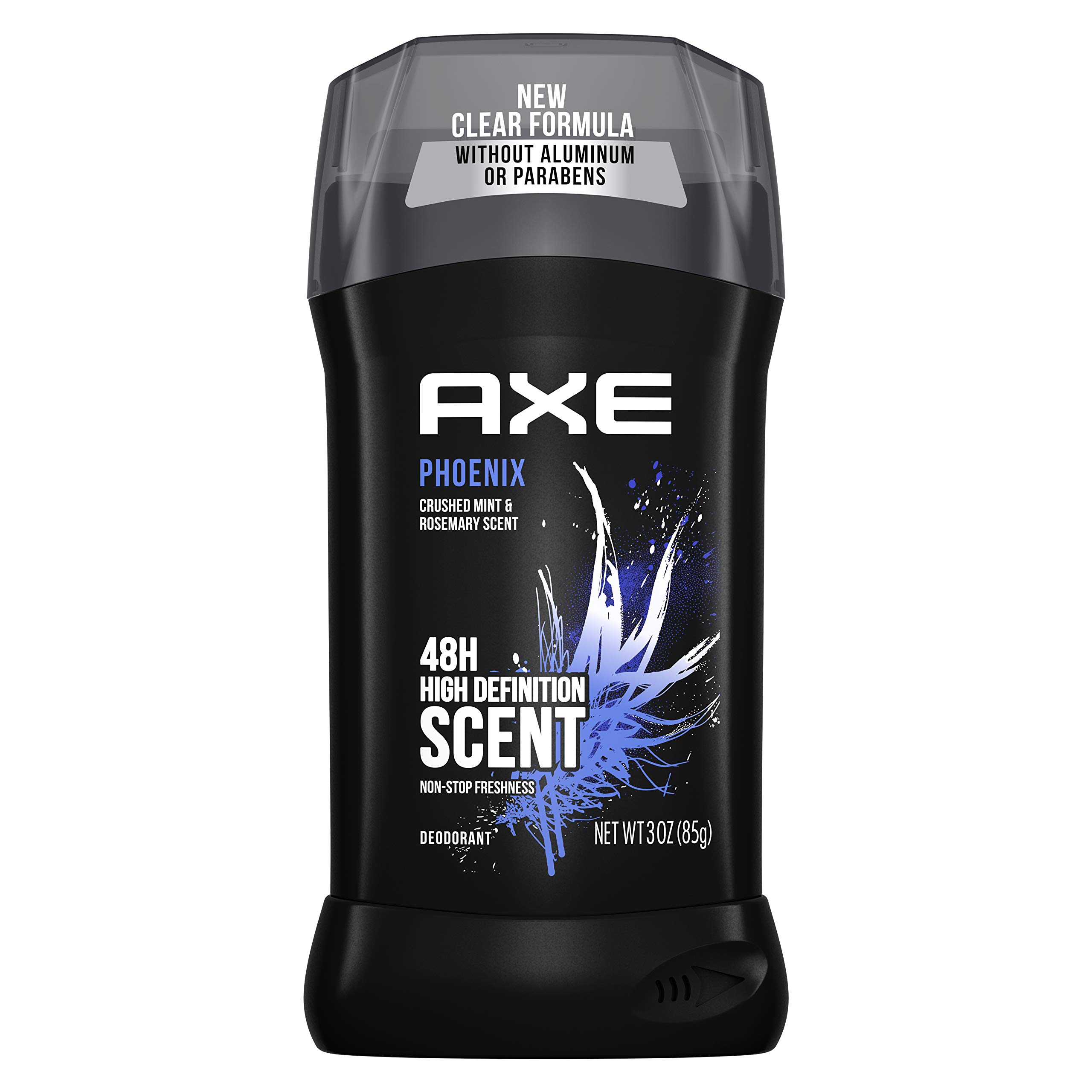 AXE Dual Action Deodorant Stick for Long Lasting Odor Protection Phoenix Crushed Mint & Rosemary Mens Formulated Without Aluminum 3 oz