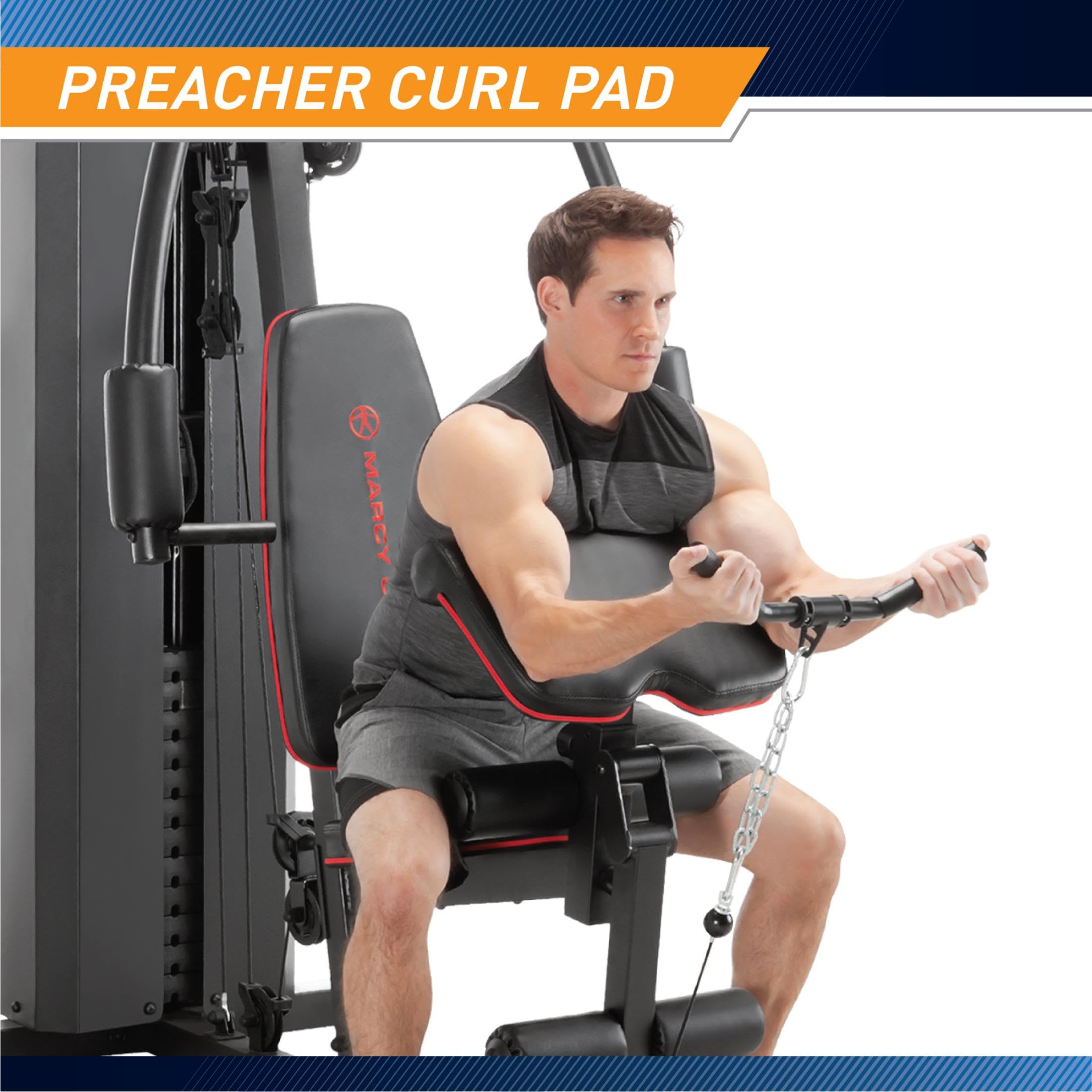 Amazon | (マーシー) Marcy 200ポンド スタックホームジム（MKM