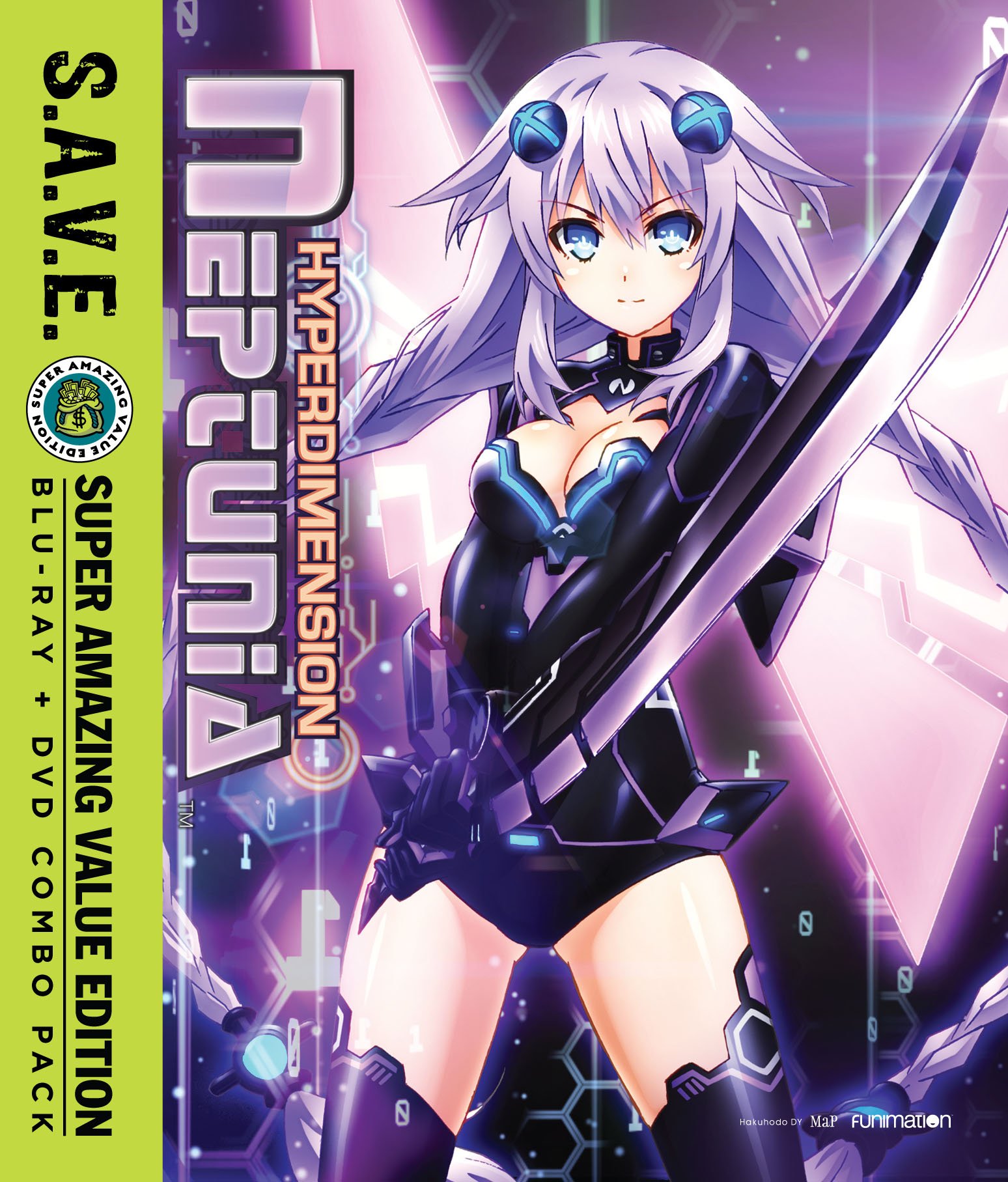 Hyperdimension Neptunia: The Complete Series S.A.V.E. (Blu-ray/DVD Combo)
