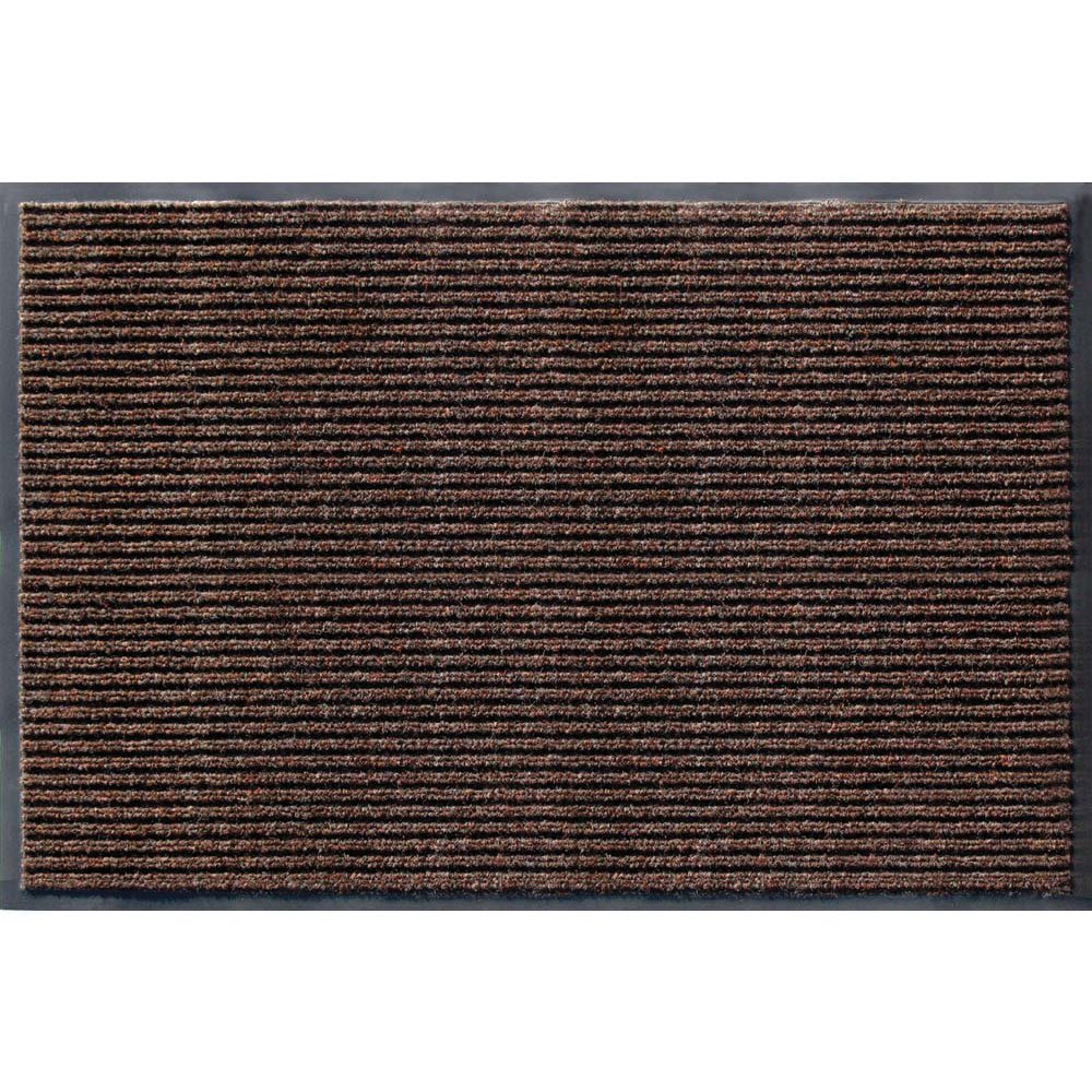 Utility Mats Enviroback Apache Rib Door Mat, 2-Feet by 3-Feet, Cocoa