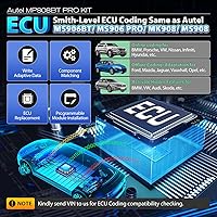 Vista 3 de Escáner Autel MaxiPRO MP808BT PRO 2026, 2 años de actualización con 11 adaptadores OBD, función como MaxiSYS MS906 PRO MS906MAX, hasta MS906BT