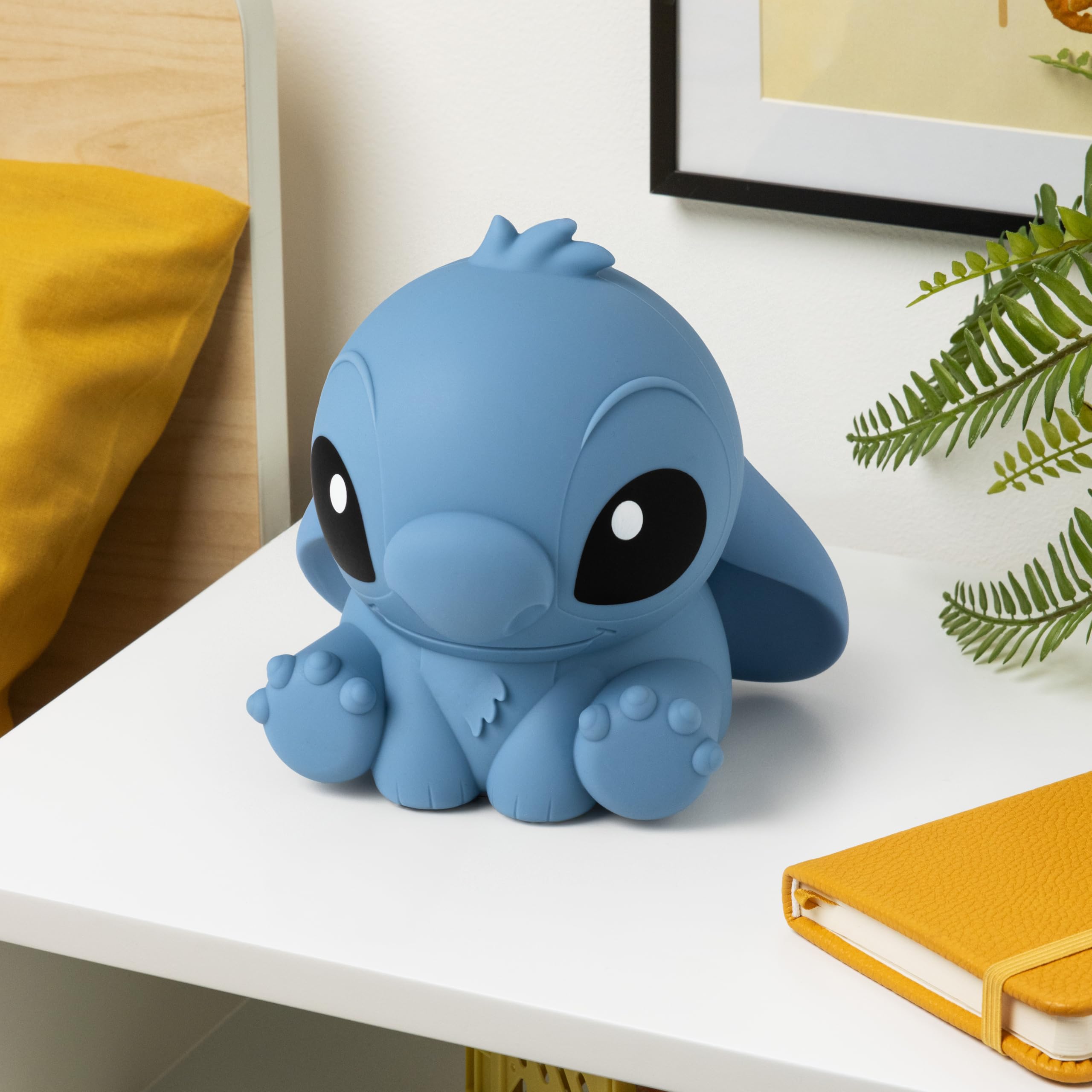 Stitch Squishy lampa – oficjalna licencja Disneya wolnostojąca lampa biurkowa, dekoracja pokoju gier i towar dla chłopców i dziewcząt, akcesorium prezentowe do pokoju zabaw i sypialni, Paladone