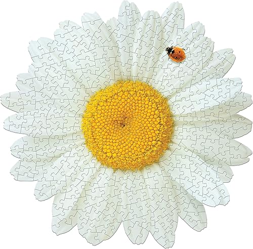 Miniatura 2 de Madd Capp I AM Daisy - Rompecabezas de 350 piezas - Rompecabezas con forma floral, tamaño terminado de 23 x 23 pulgadas, incluye hoja informativa