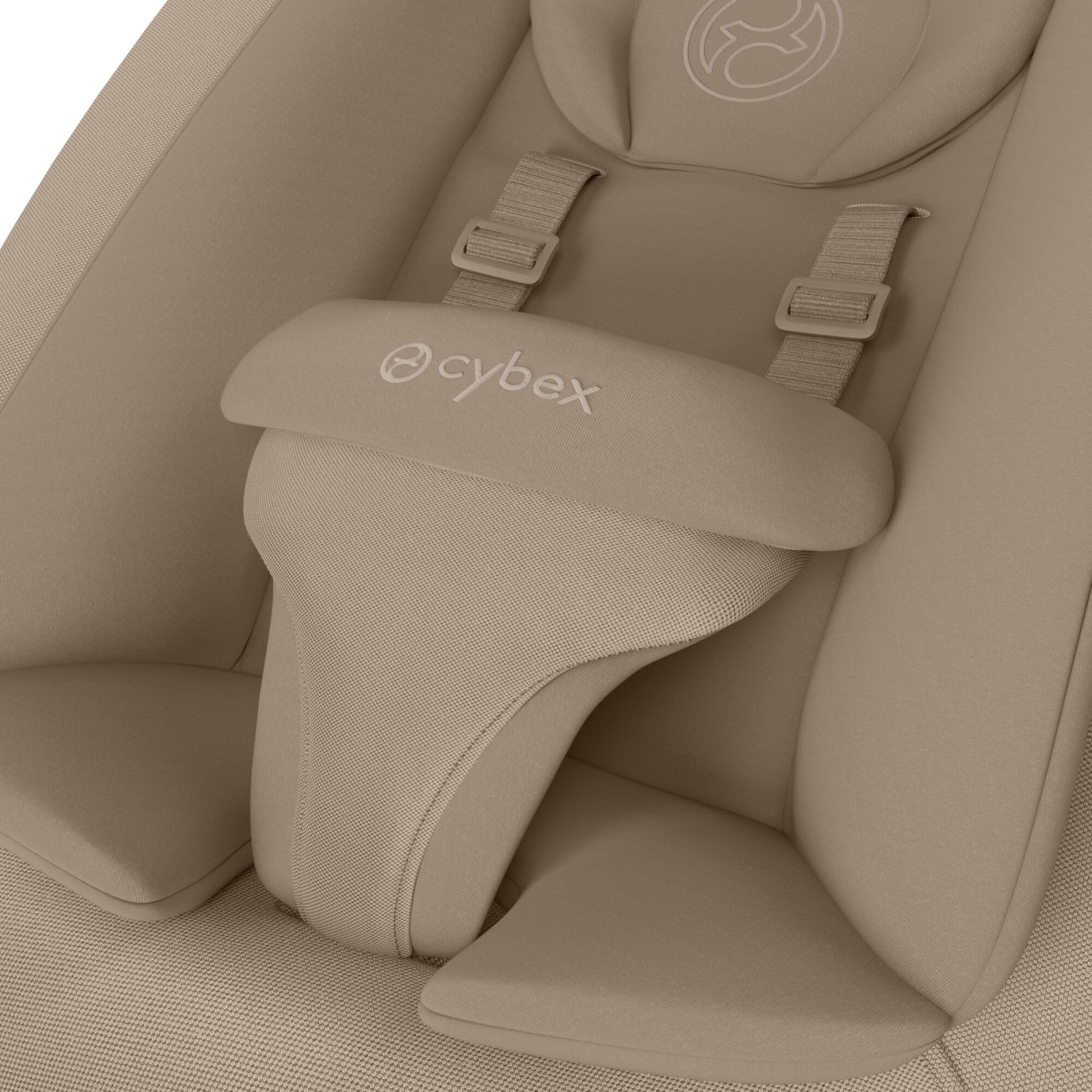 CYBEX Gold LEMO Bouncer, Hamaca de bebé con cojín Confort, Compatible con el sistema Silla LEMO, Desde el Nacimiento hasta los 3 Años (aprox. 15 kg), Almond Beige