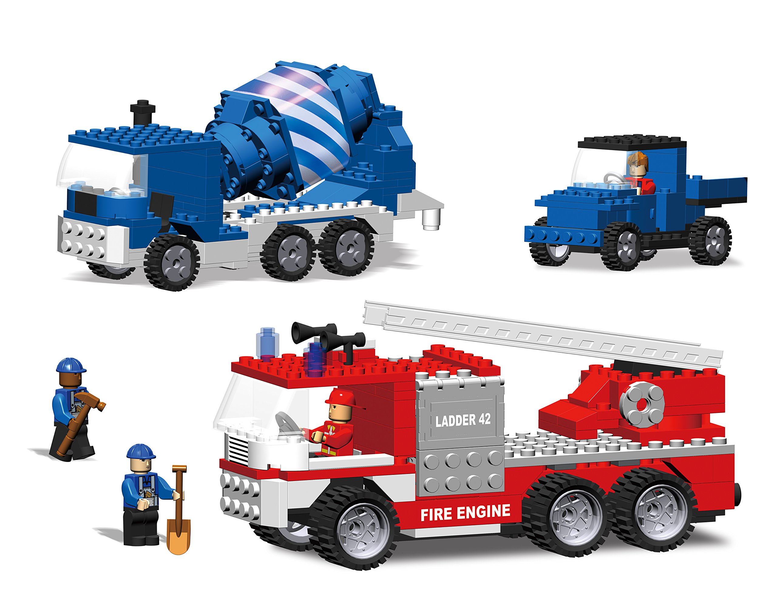 Best Lock387pcs toy Trucks