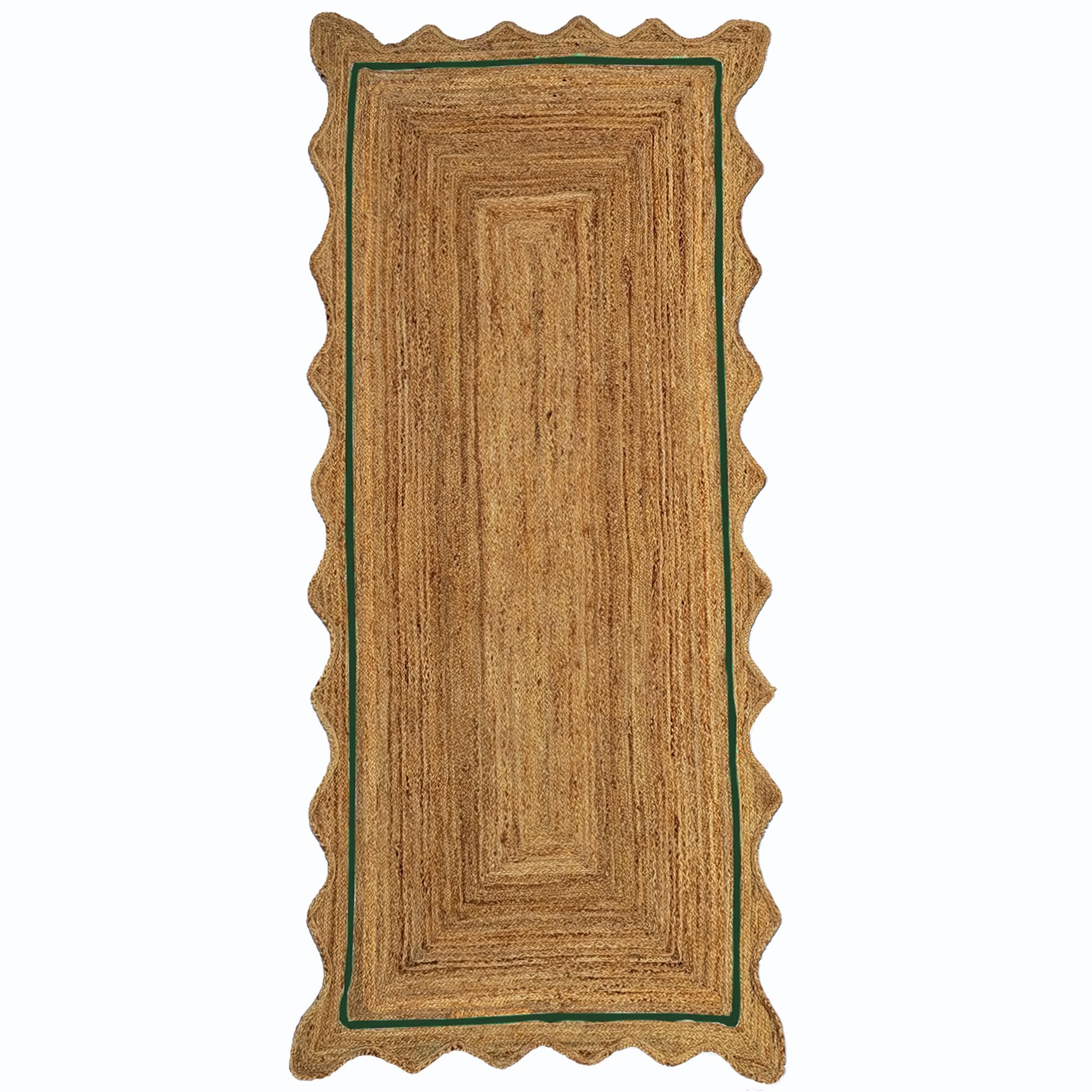 Tapis indien en jute festonné à la main pour chambre à coucher, 1,2 x 1,2 m, style bohème en jute et chanvre pour pendaison de crémaillère