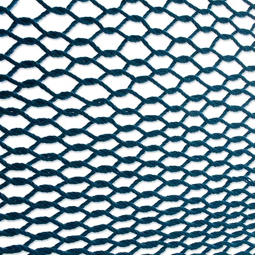 Miniatura 4 de NOVICA Hamaca maya de algodón azul turquesa 1001 Summer Nights de México 'Caribbean Blue Cascade'