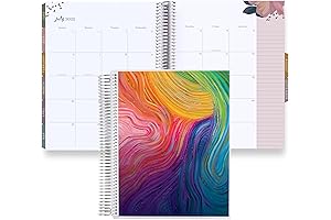 Erin Condren 8.5x11 Monthly Planner, 12-Month Calendar (August 2024 - July 2025)