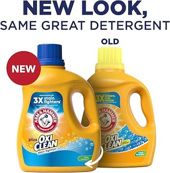 ARM & HAMMER Plus OxiClean Liquid Laundry Detergent