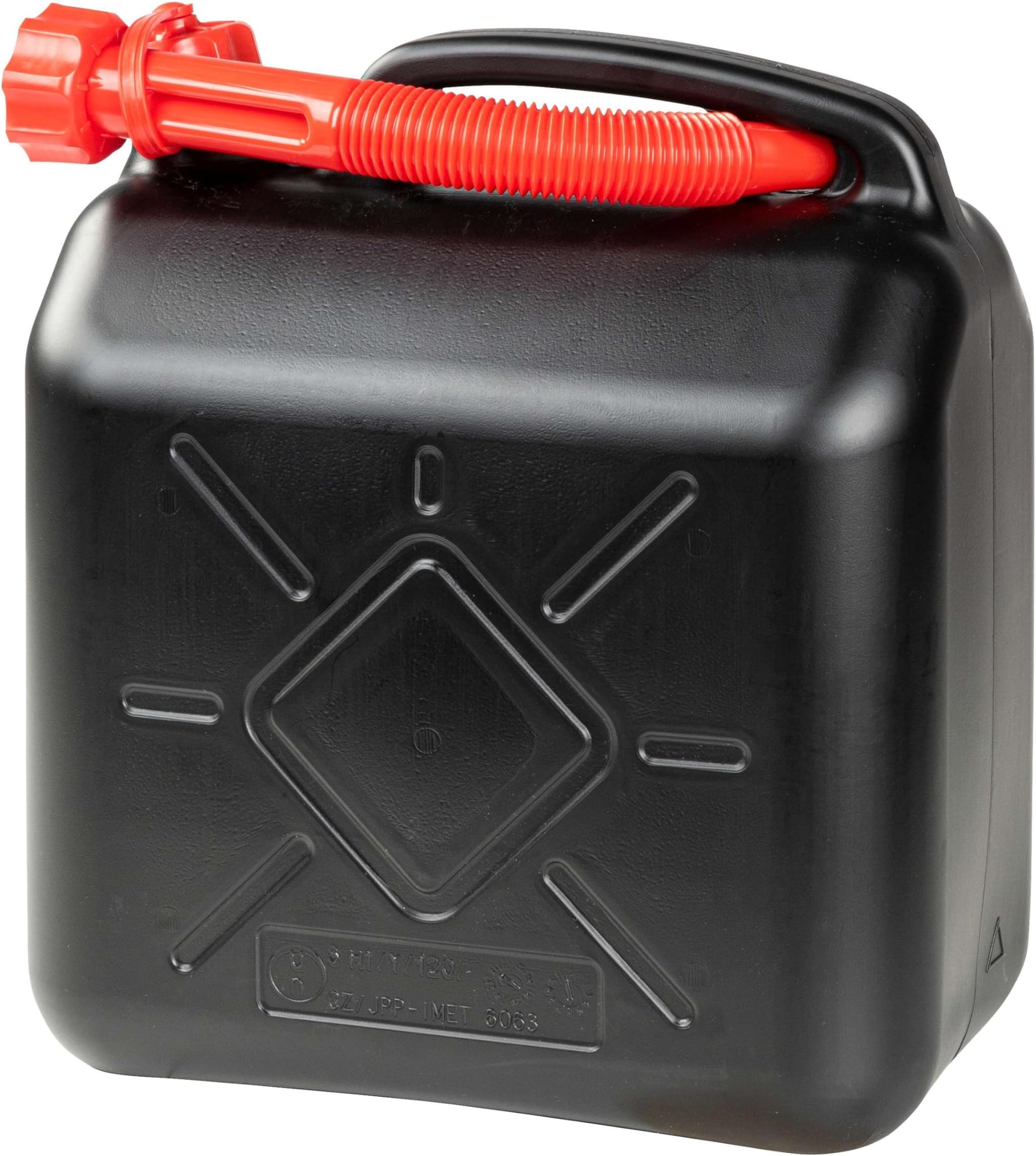 BigDean 3er Set Benzinkanister 10L - UN-zugelassen Mit Flexiblem Auslauf Für Benzin & Diesel