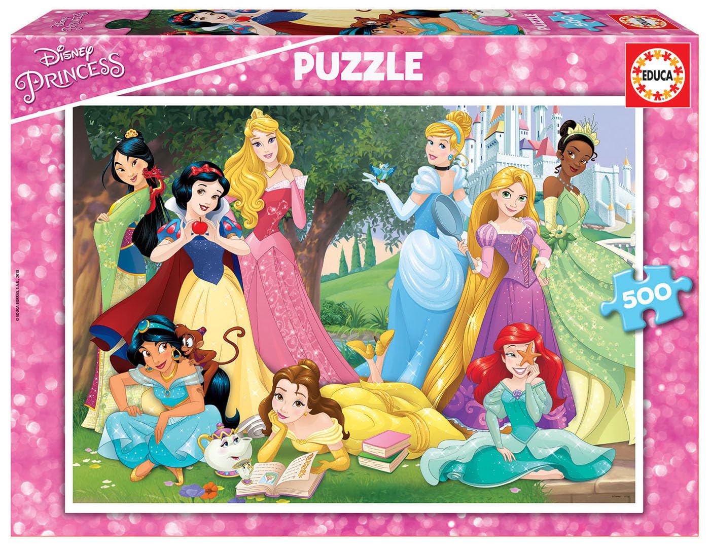 Educa Borrás 17723 Disney Princesses 500 Piece Puzzle