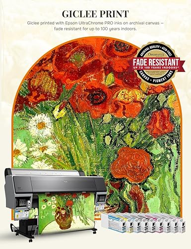 Vista 782 de DECORARTS - Almond Blossom Tree - Vincent Van Gogh Art Reproduction. Giclee Canvas Prints Wall Art for Home Decor 30x24