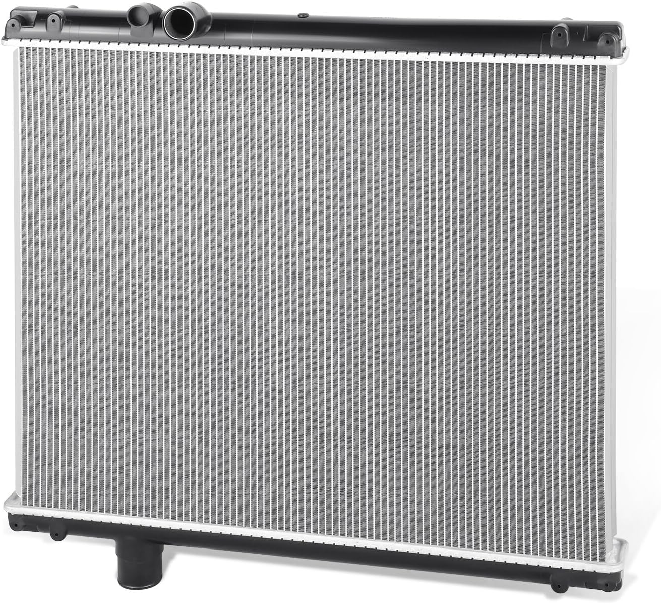 Auto Dynasty Radiator Compatible with 1987-2008 Mack RB MH DM CV CH RD CS200P Mid-Liner Truck, Factory Style 2-Row Cooling Radiator, Aluminum Core