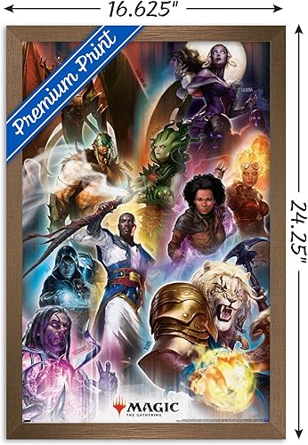 Vista 78 de Trends International Magic: The Gathering - Póster de pared de rejilla, 14.725 x 22.375 pulgadas, versión premium sin marco Versión premium sin