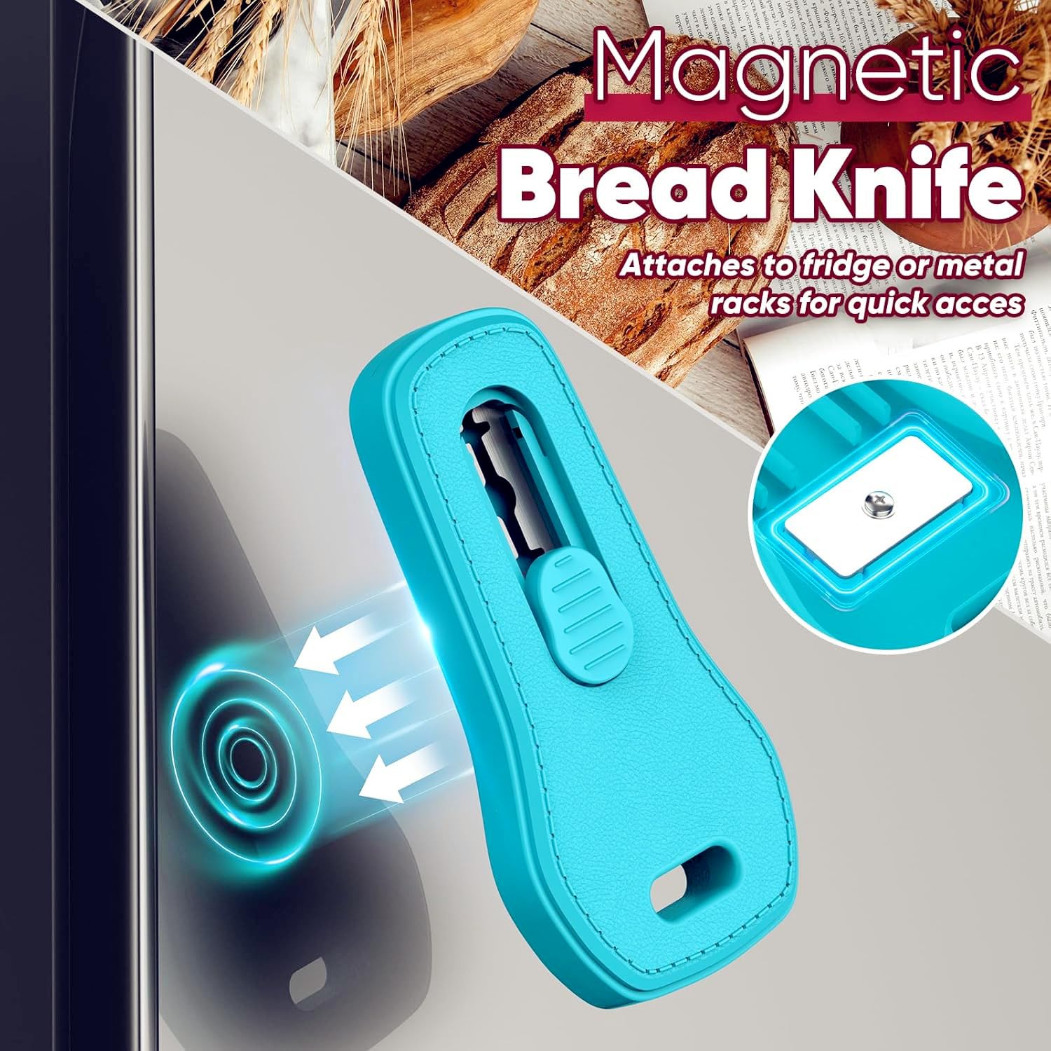 Sourdough Scoring Tool - Bread Lame with Magnetic Storage -5 Sourdough Scoring Tool - Bread Lame with Magnetic Storage -5